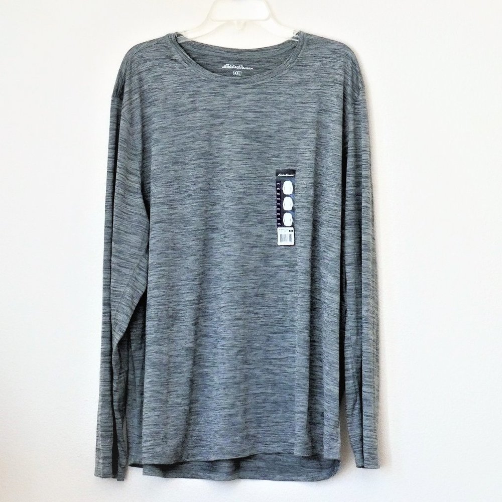 Eddie Bauer Men's Long Sleeve Active T-Shirt, XXL